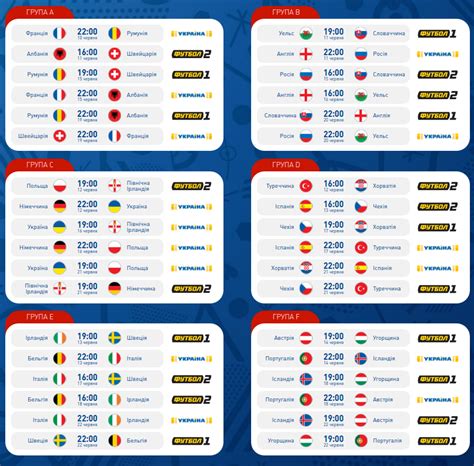 slots на евро 2016 расписание